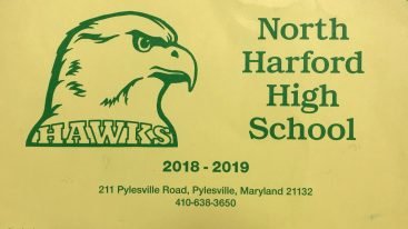 North Harford High Schoolen logotipoa dugu honakoa